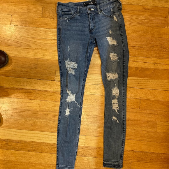 Hollister Jeans Hollister Low Rise Super Skinny 5 Poshmark